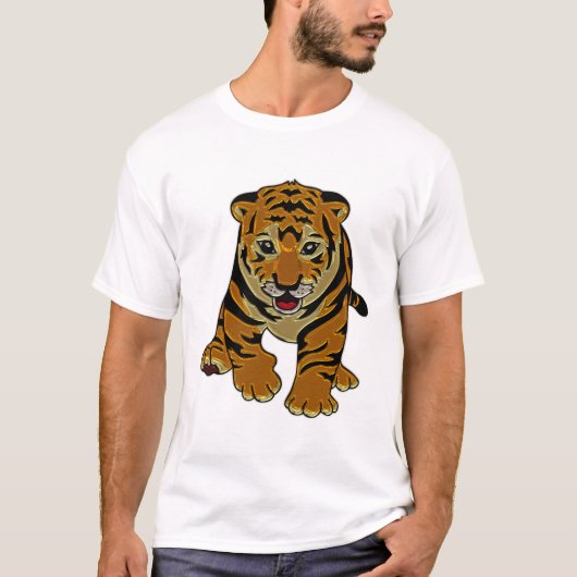 Leeuw welp 1 t-shirt (Voorkant)