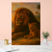 Leeuw & Welp — Sunset Bond | Orrin Studios Acryl Bord (Huwelijk)