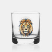 Leeuw Whisky Glas (Voorkant)