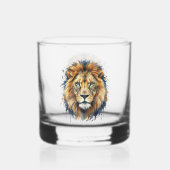 Leeuw Whisky Glas (Achterkant)