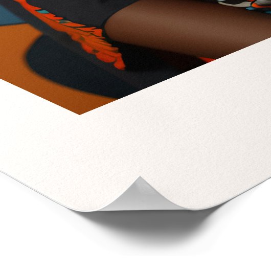 Leeuw | Zodiac Astrology Fotokrant Poster (Hoek)