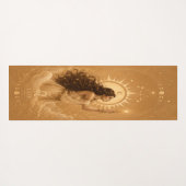 Leeuw Zodiac Hemel Yoga Mat (Achterkant (horizontaal))