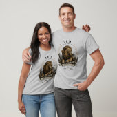Leeuw Zodiac Leeuw Heren T-Shirt (Unisex)