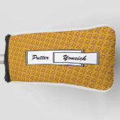 Leeuw Zodiac Symbool Element door Kenneth Yoncich Golfheadcover (Voorkant)