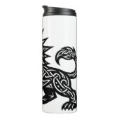 Leeuw Zodiac Zon-Mane Lion | BurnsInHell Thermosbeker (Geroteerd rechts)