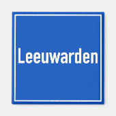 Leeuwarden Magneet Nederland | Nederland | Ljouwer (Voorkant)