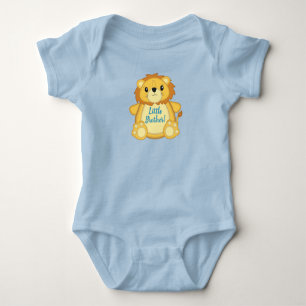Leeuwen Baby Shower Zoo Circus Blauwe Jongen Romper