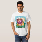Leeuwen Bloemen T-shirt (Voorkant volledig)