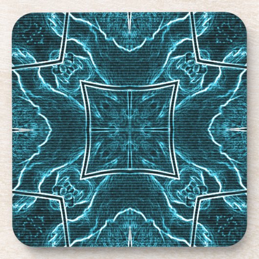 Leeuwen delen kunst print drankjes onderzetter (Voorkant)