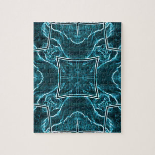 Leeuwen delen kunst print legpuzzel