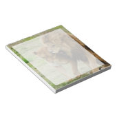 Leeuwen en leeuwen notitieblok (Schuin)