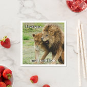 Leeuwen en leeuwen servetten (Insitu)