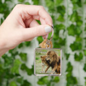 Leeuwen en leeuwen sleutelhanger (Hand)