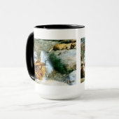 Leeuwen en Reflecties Mok (Voorkant links)