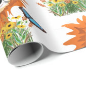 Leeuwen- en vlinderkinderen  cadeaupapier (Rol Hoek)