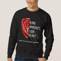 Leeuwen Hoodie voor Mannen Vrouwen, Motiverende Hu