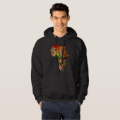 Leeuwen in Afrika Hoodie (Voorkant volledig)