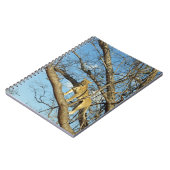 Leeuwen in een boom notitieboek (Linkerzijde)