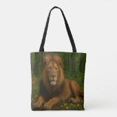 Leeuwen in het wild tote bag (Achterkant)