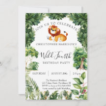 Leeuwen Jungle Wild 4e Verjaardag