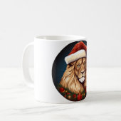 Leeuwen Kerstmis Koffiemok (Voorkant links)