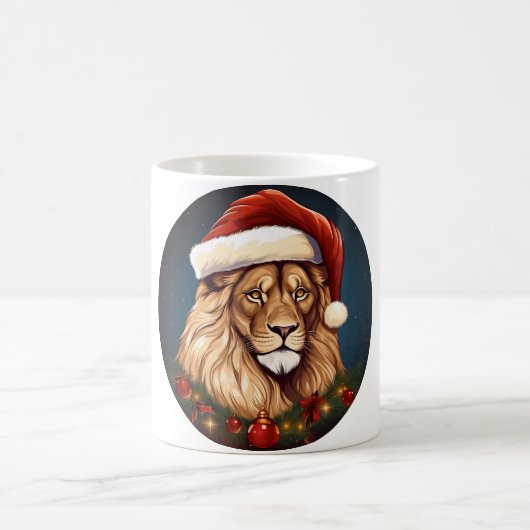 Leeuwen Kerstmis Koffiemok (Center)