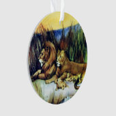  leeuwen ornament (voorkant)