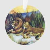 leeuwen ornament (voorkant)