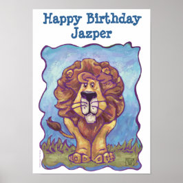 Leeuwen Partij Centrum Poster