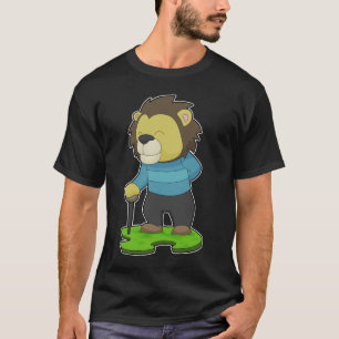 Leeuwen Pensioen Wandelstok T-shirt