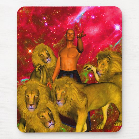 Leeuwen reis muismat (Voorkant)