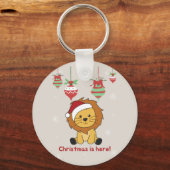 Leeuwen Sleutelhanger met leeuwen (Voorkant)