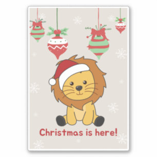 Leeuwen Sticker met leeuwen