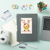 Leeuwen Sticker met leeuwen (iPad Cover)
