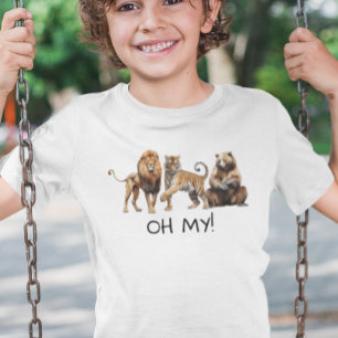 Leeuwen Tijgers Beren O Mijn T-shirt