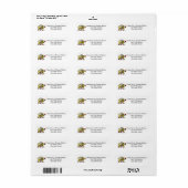 Leeuwen Toren Fleur de Lis Kam Embleem C Etiket (Full Sheet)