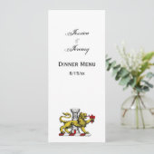 Leeuwen Toren Fleur de Lis Kam Embleem C Kaart (Staand voorkant)