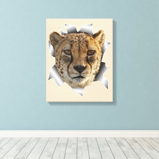 Leeuwen uit Afrika Canvas Afdruk (Insitu (Houten vloer))