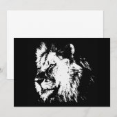 Leeuwen Uitnodiging (Voorkant / Achterkant)