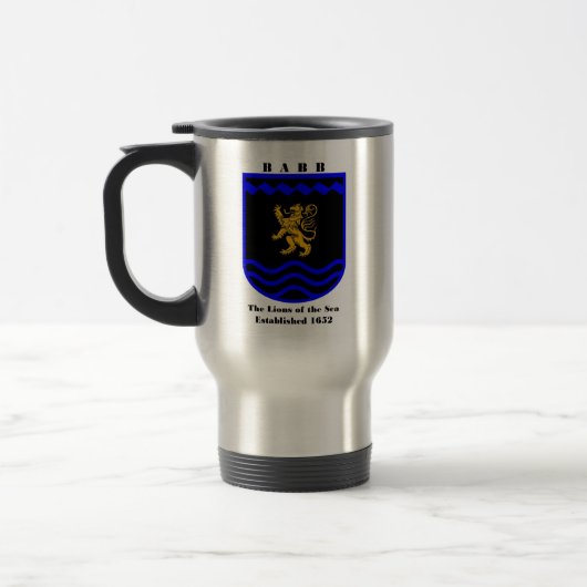 Leeuwen van het Zee Babb Travel Mug Reisbeker (Links)