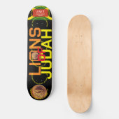 LEEUWEN VAN JUDAH. 8 1/4 "Skateboard Deck Persoonlijk Skateboard (Voorkant)