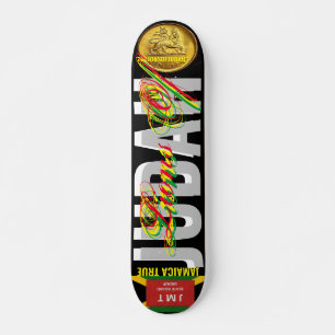 LEEUWEN VAN JUDAH  JAMAICAANSE 7 3/4" Skateboard