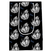 Leeuwen Verliefd Medium Cadeauzakje (Achterkant)
