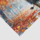 Leeuwen wandelen in de Waterverf Tissuepapier (Detail)