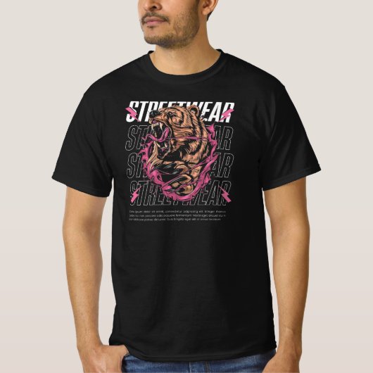 leeuwen wear t-shirt (Voorkant)