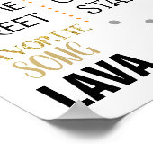 Leeuwen Wilde Een Birthday Party-tekenbord Poster (Hoek)