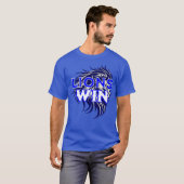 LEEUWEN WINNEN T-SHIRT (Voorkant volledig)