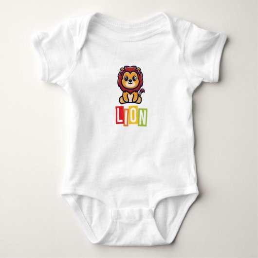 Leeuwenbaby Jersey Bodysuit (Voorkant)
