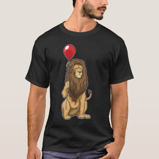 leeuwenballon t-shirt (Voorkant)