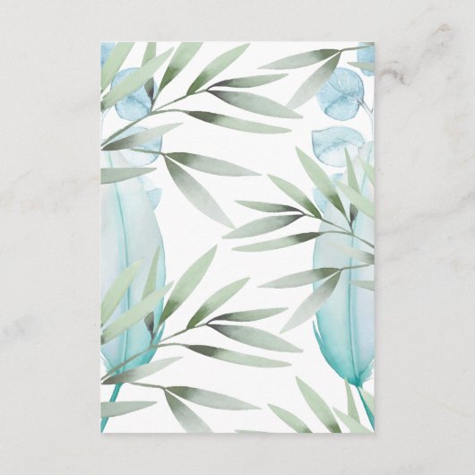 Leeuwenboeken voor de Baby Informatiekaartje (Achterkant)